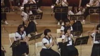 1986 群馬県吹奏楽コンクール前橋三中組曲「三角帽子」より終幕の踊り [upl. by Prevot]