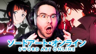 SACHIS DEATH  Sword Art Online Episode 3 REACTION [upl. by Hazard752]