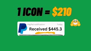 Earn 5000DAY By Selling Ai Icons On Flaticon💲🤑sell icon on flaticon 2024💵how to sell icon 2024💸💵 [upl. by Uriia]