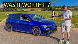 £10000 OF UPGRADES INSTALLED ON MY WRECKED MK8 GOLF R [upl. by Brucie386]