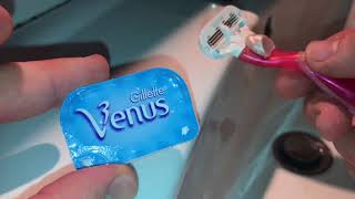 How to replace a Gillette Venus razor blade assembling DIY [upl. by Dat]