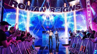 Roman Reigns Badass Entrance as WWE Universal Champion SmackDown July 16 2021 HD [upl. by Isayg]