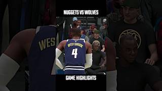 DENVER NUGGETS vs MINNESOTA TIMBERWOLVES l nba2k24 [upl. by Norrie]