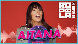 Aitana canta acapella sus canciones más famosas  Rockola Glamour [upl. by Snah]