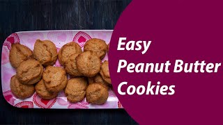 Easy Peanut Butter Cookies [upl. by Sielen]