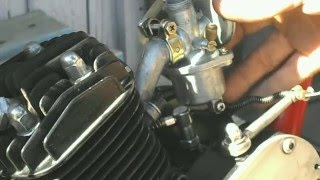 How to Fix Intake Manifold Leak Motorized Bike [upl. by Melvin]