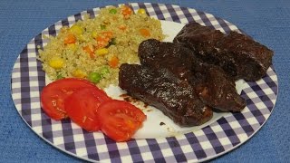 Beef Shoulder Country Style Ribs Cooked in the Toaster Oven [upl. by Adis906]