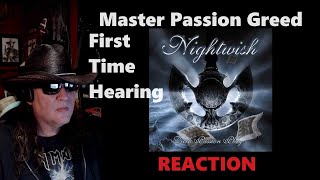 First time hearing NIGHTWISH quotMaster Passion Greedquot REACTION nightwish reaction symphonicmetal [upl. by Marb]