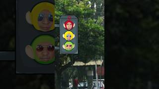 Tinky Winky Nungguin POLISI TIDUR Bangun di Lampu Lalu Lintas teletubbies lucu polisi [upl. by Humbert]