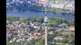 Donauturm DonauparkDonau towerViennaAustria [upl. by Leidba]