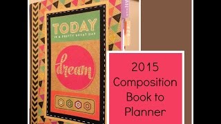 Composition Notebook to Planner Part Two [upl. by Solegna]