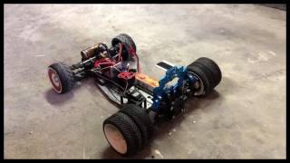 build homemade ratrod 18 rc drift gang 93 [upl. by Mullane]