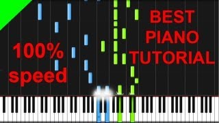 Usher  Love in this club piano tutorial NEW [upl. by Brandy]