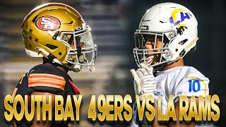 SNOOP LEAGUE🔥 South Bay 49ers vs LA Rams 12u SUPERBOWL  HEATED BATTLE GETS CHIPPY [upl. by Khalin]