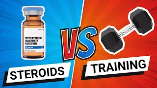 Steroids Vs Training  Which matters more for getting huge [upl. by Zetrom]