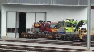 BLS Tm 235 quot202quot geht ins Depot Frutigen [upl. by Winnah]