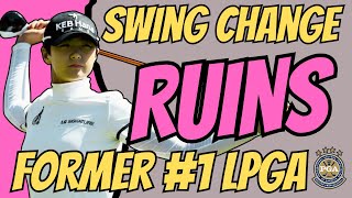 Sung Hyun Parks Tragic Golf Swing Fall [upl. by Mercier]