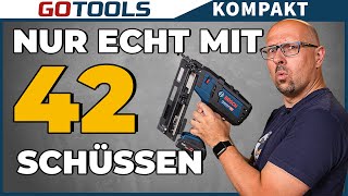 Besser als Gasfederantrieb Die NEUEN Bosch Akku Nagler GNH 18V64 und GNH 18V64 M unter der Lupe [upl. by Boleslaw]