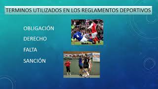 MODOS Y TIEMPOS VERBALES EN LOS REGLAMENTOS DEPORTIVOS [upl. by Ellerehs]