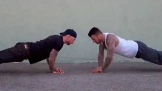 Kavadlo Brothers Pushup Battle [upl. by Niltiak154]