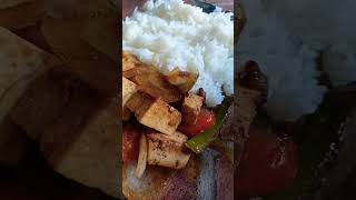 Quick Lunch  Sautéed Tofu veggies and Jasmine Rice art crablets 1000piecepuzzle artist [upl. by Ormiston776]