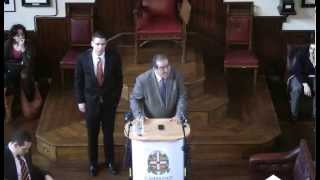 Justice Antonin Scalia  The Cambridge Union [upl. by Esiuqcaj]