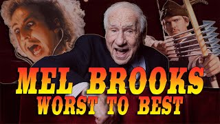 Mel Brooks  Ranked From Worst to Best [upl. by Aissatan]