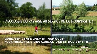 Lécologie du paysage au service de la biodiversité [upl. by Elyac]