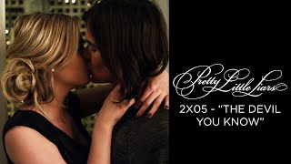 Pretty Little Liars  Caleb Thanks HannaHaleb Kiss  quotThe Devil You Knowquot 2x05 [upl. by Drisko]