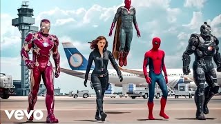 CJ  Whoopty Robert Cristian amp ERS Remix  Captain America Civil War Airport Battle Scene [upl. by Otnas]