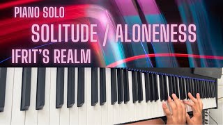 Tekken 7 Solitude  Aloneness Main Menu Theme  piano solo [upl. by Audi69]