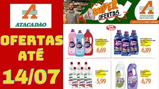 ATACADÃO OFERTAS ATÉ 14072024 FOLHETO SUPER OFERTAS PRODUTOS BOMBRIL SP [upl. by Adnimra]