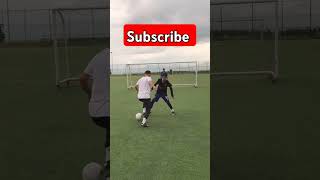 Op 😮😯 slow motion🥶🥶 nutmeg skill Neymar Jr chop ronaldo style football footballskills ronaldo [upl. by Ardnossac]