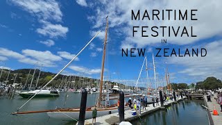 UA in NZ Maritime Festival in New Zealand Морской Фестиваль в Новой Зеландии Яхты лодки катера [upl. by Aleen934]