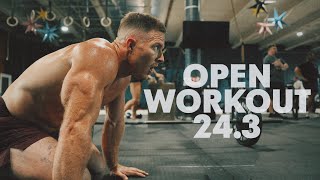 A WHEELHOUSE WORKOUT  CROSSFIT OPEN 243 [upl. by Etteniotna]