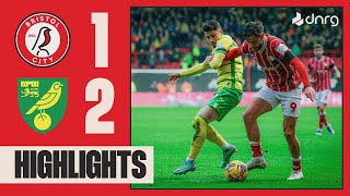 Bristol City 12 Norwich City  Highlights [upl. by Menis953]