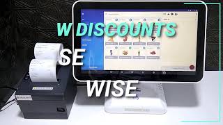 Shreyans SRSAN3 1560 Inch Touch POS with Smart POS Billing Software Training Video [upl. by Nichole]