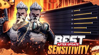 BEST SENSITIVITY  FOR HEADSHOT 😱❤️‍🔥  FREE FIRE SECRET SENSITIVITY [upl. by Luahs]