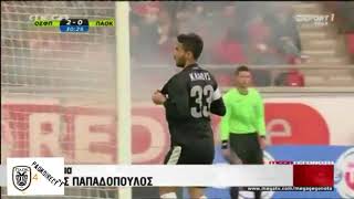 Stefanos Klaus Athanasiadis  Top 10 goals ever with PAOK FC  Goodbye Legend [upl. by Egamlat]