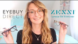 EyeBuyDirect vs Zenni Glasses Review [upl. by Eilrebmik235]