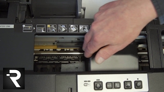 How to Manually Clean Your Epson 1430 Printer Printheads [upl. by Nossila]