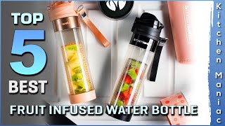 Top 5 Best Fruit Infused Water Bottles Review in 2023 [upl. by Kra131]