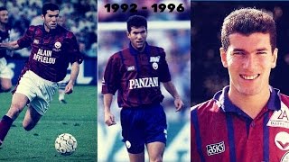 Zinedine Zidane  Bordeaux • Overall 1992  1996 •  Skills Goals Assists [upl. by Intyre564]