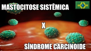 Como diferenciar MASTOCITOSE SISTÊMICA da SÍNDROME CARCINOIDE   Agendamento Vacina Covid [upl. by Blanka]