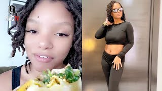 Halle Bailey Reveals Why She Is No Longer Vegan After 13 Years 🍗 [upl. by Pavla]