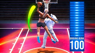 What happens if you use a WNBA Build with a 100 DUNK RATING nba 2k24 [upl. by Psyche]