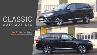 2019 Mitsubishi Outlander 20 MIVEC Design SUV 5dr Petrol CVT 4WD Euro 6 150 ps  Walk around [upl. by Clements]