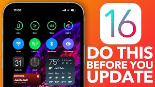 iOS 16  Things TO DO Before You UPDATE [upl. by Aber175]