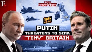 Putin Sends Warships Nuclear Bombers Near English Channel to “Spook” the UK  From The Frontline [upl. by Mamie249]