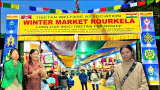 Nepali Bazar Rourkela  😍😍  Tibetian Market Rourkela New Location  Sec3 Rourkela 2023 [upl. by Gibbie]